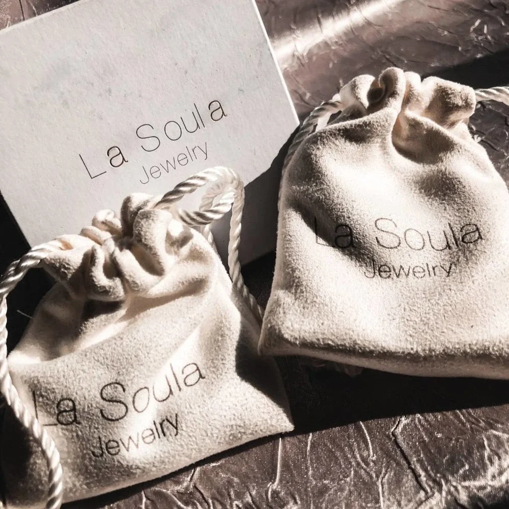 La Soula Diamond Cuff‎ Bracelet (.009 carat) & Triple Ring (.015 carat)
